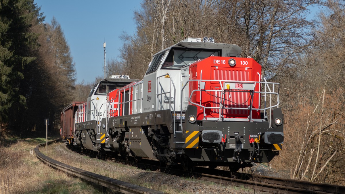 Foto DE18 130 & DE18 112