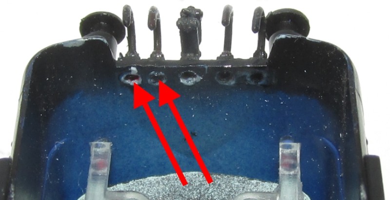 Kupplungshaken und Bremsschluche fr Hobbytrain E 10.3, Bild 6 / coupling hook and brake hoses for Hobbytrain E 10.3, picture 6