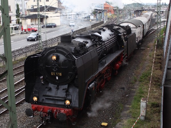 Abbildung der Lokomotive 01 118