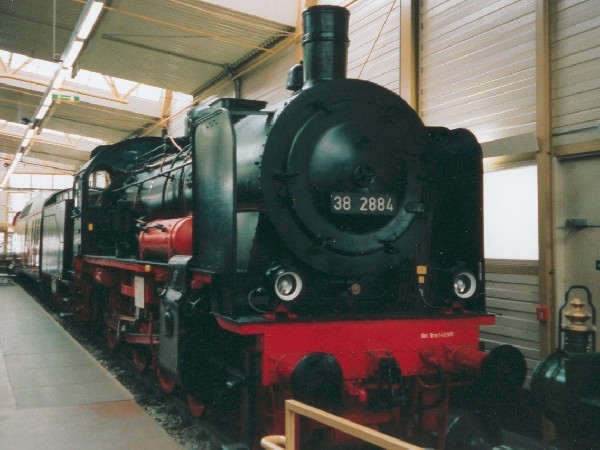 Abbildung der Lokomotive 38 2884