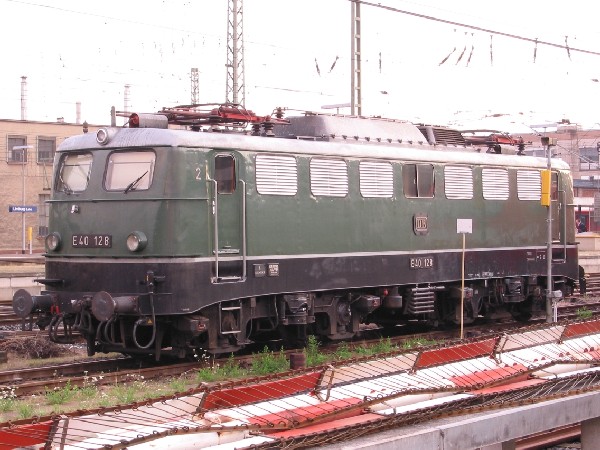 Abbildung der Lokomotive E 40 128