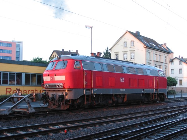 Abbildung der Lokomotive 218 181-6