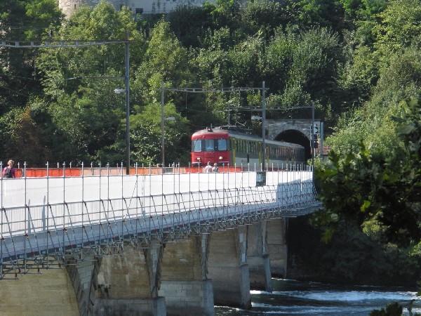 Abbildung des Triebwagens RBe 540 056-9 der SBB