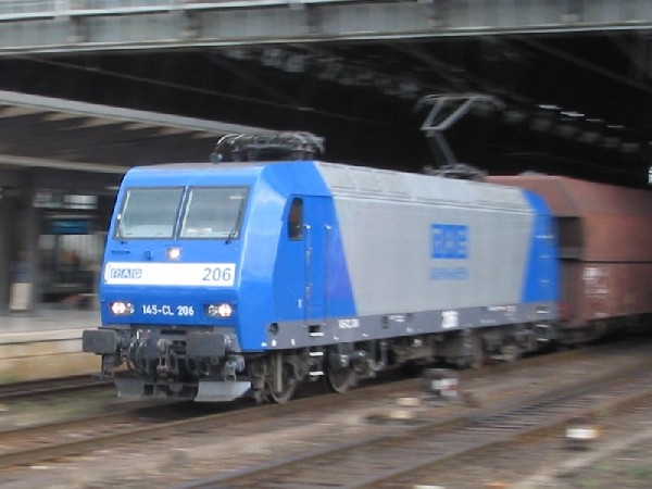 Abbildung der Lokomotive RAG 145-CL 206