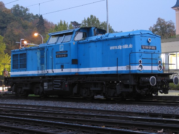 Abbildung der Lokomotive V 100-SP-002