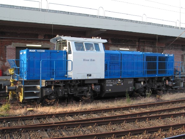 Abbildung der Lokomotive TX Logistik MaK 1000BB