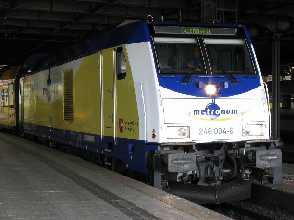 Abbildung der Lokomotive Metronom 246 004-6