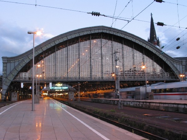 Abbildung des Hauptbahnhofes Kln