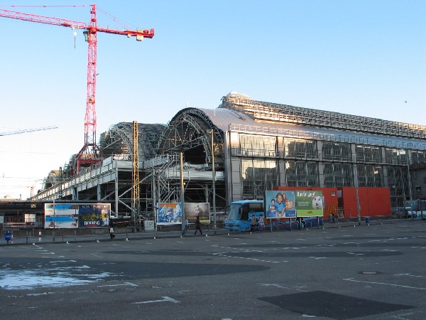 Abbildung des Bahnhofes Frankfurt/Main Hbf