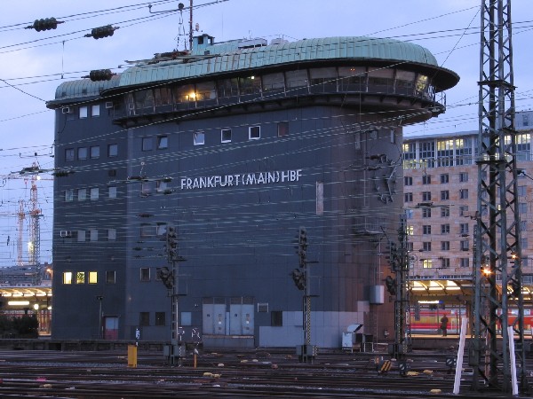 Abbildung des Stellwerkes Ffm. Hbf